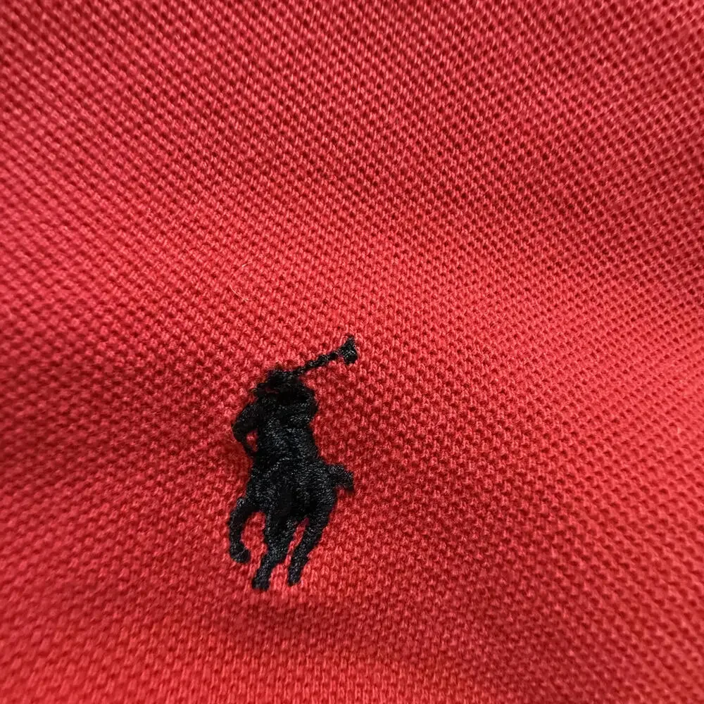 POLO RALPH LAUREN Men's Classic Fit‎ SZ XL 1/4 Button long sleeve polo. Preppy